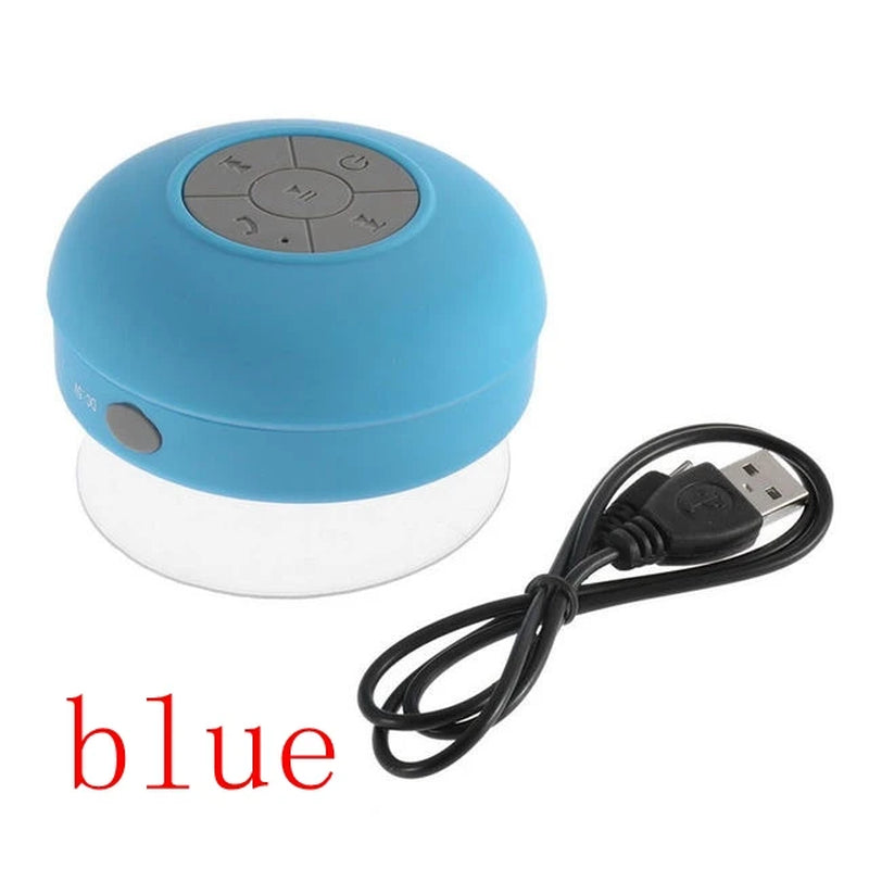 Mini Bluetooth Speaker Shower Subwoofer Waterproof