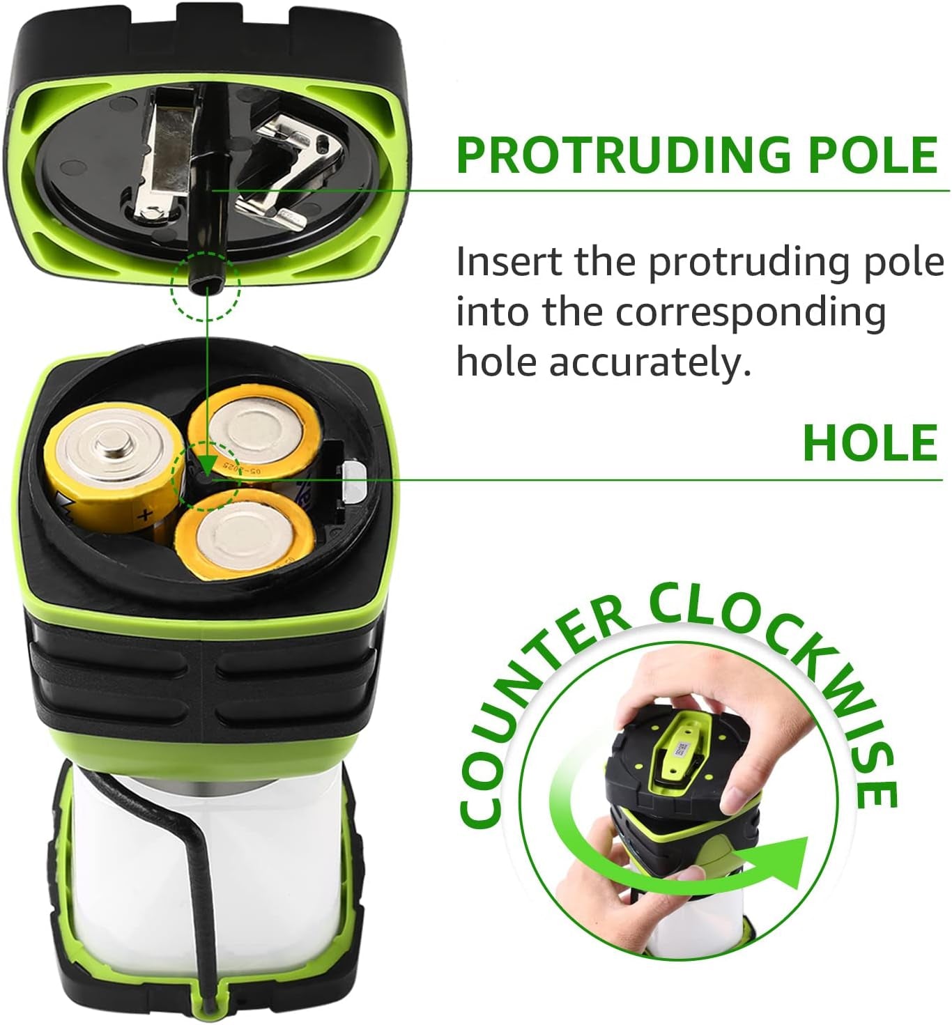 LED Camping Lantern, Waterproof