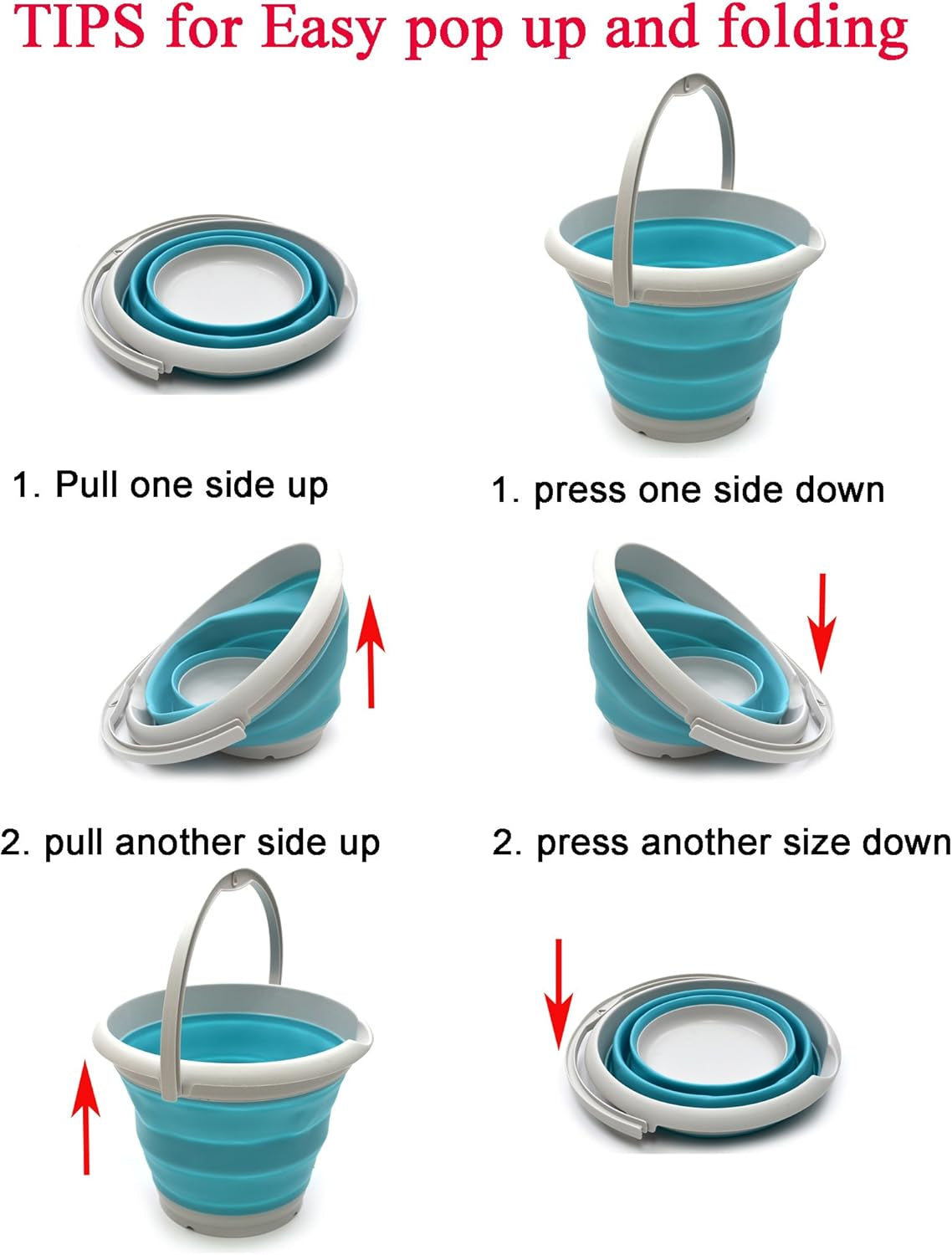Collapsible Plastic Bucket