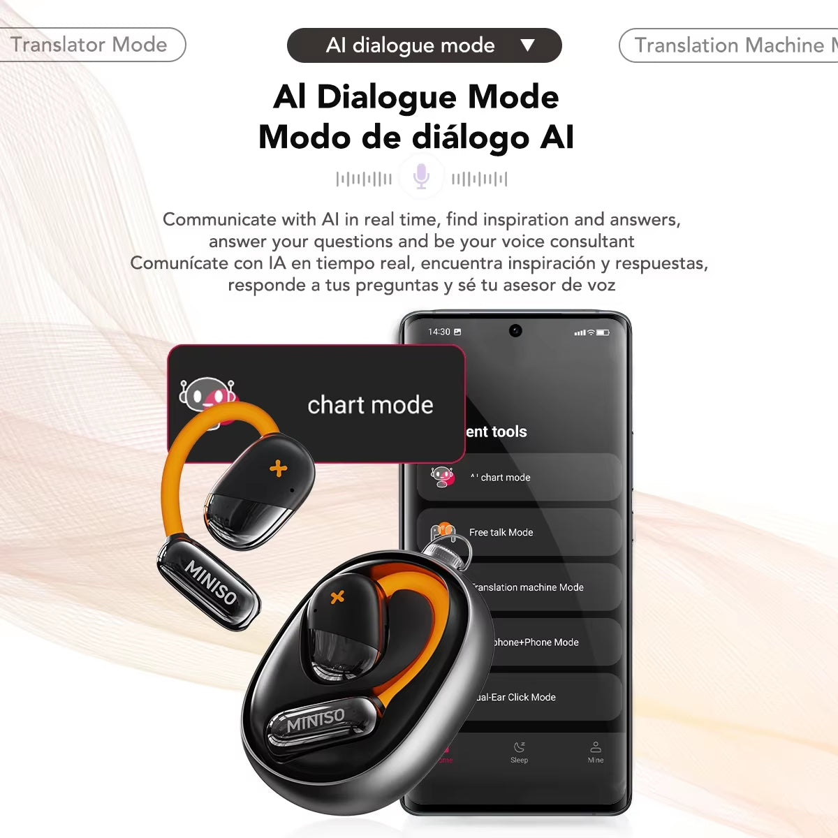 AI Translator Earphone 