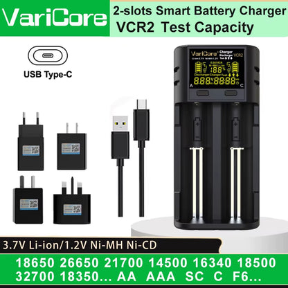 Intelligent Battery Charger Portable