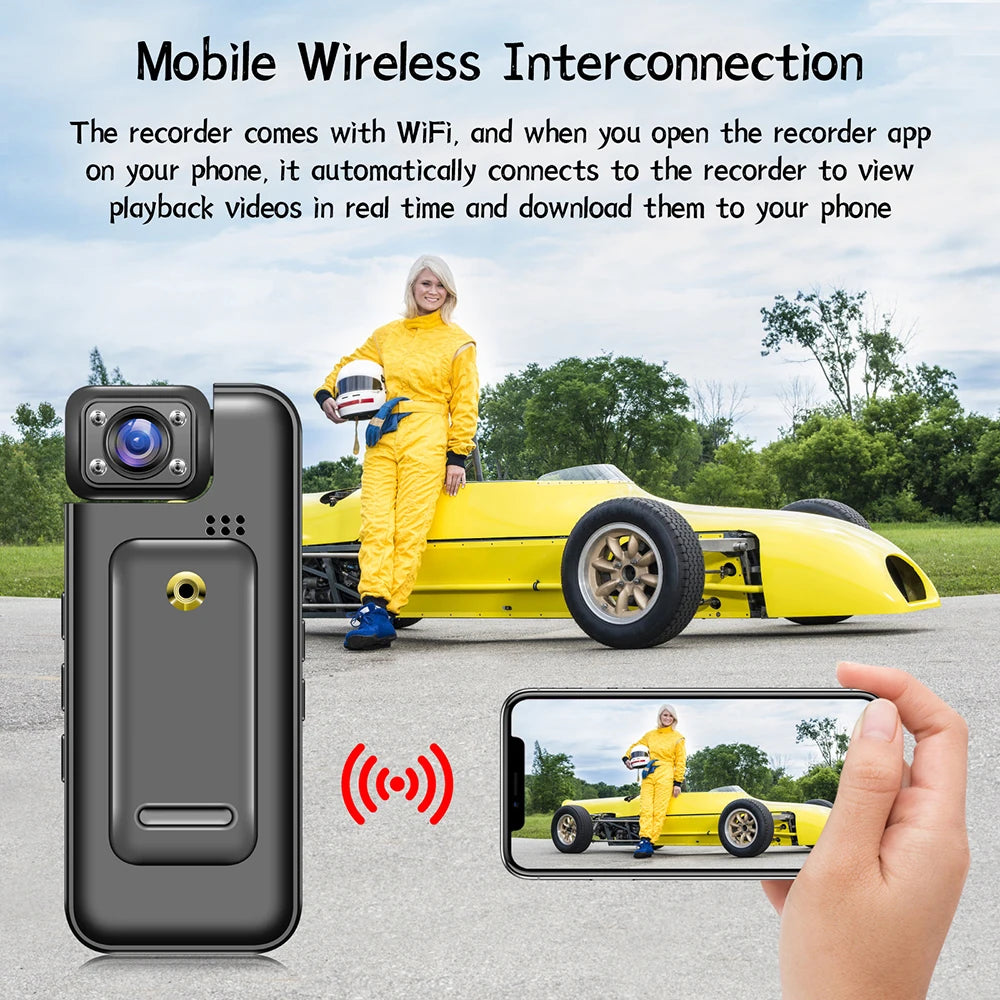 Ultra HD 4K Wifi Mini Camera Portable 