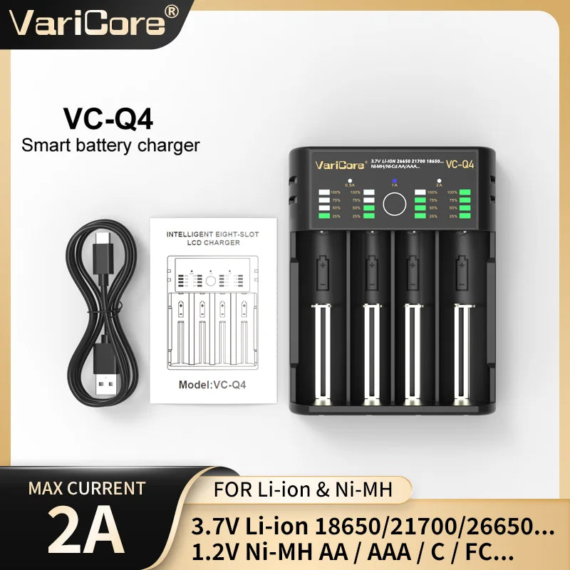 Intelligent Battery Charger Portable