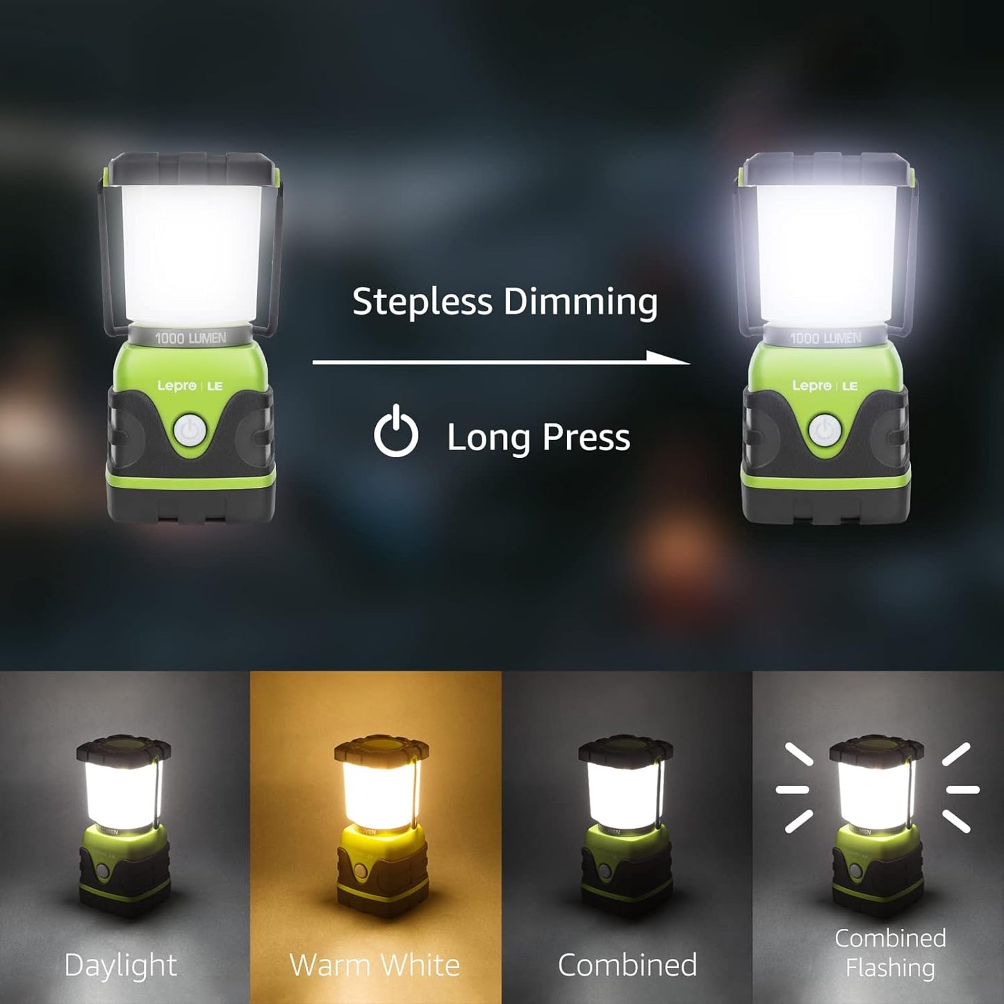 LED Camping Lantern, Waterproof 