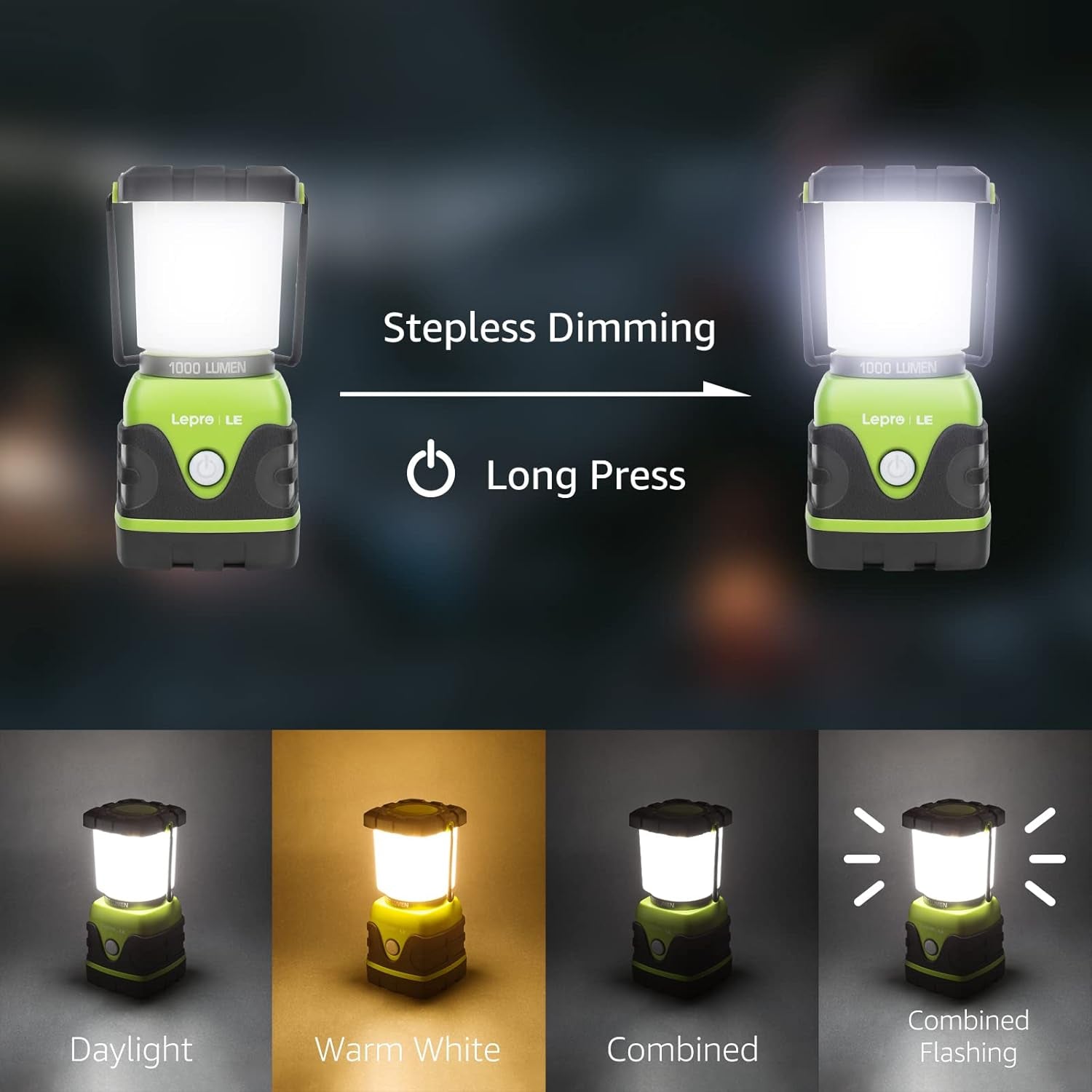 LED Camping Lantern, Waterproof 