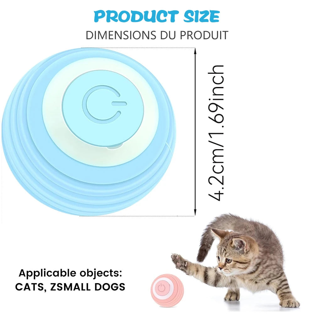 Cat Interactive Ball Electric Automatic Toys for Cats 