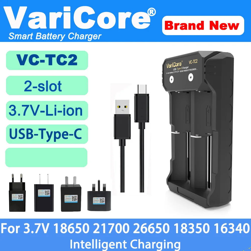 Intelligent Battery Charger Portable