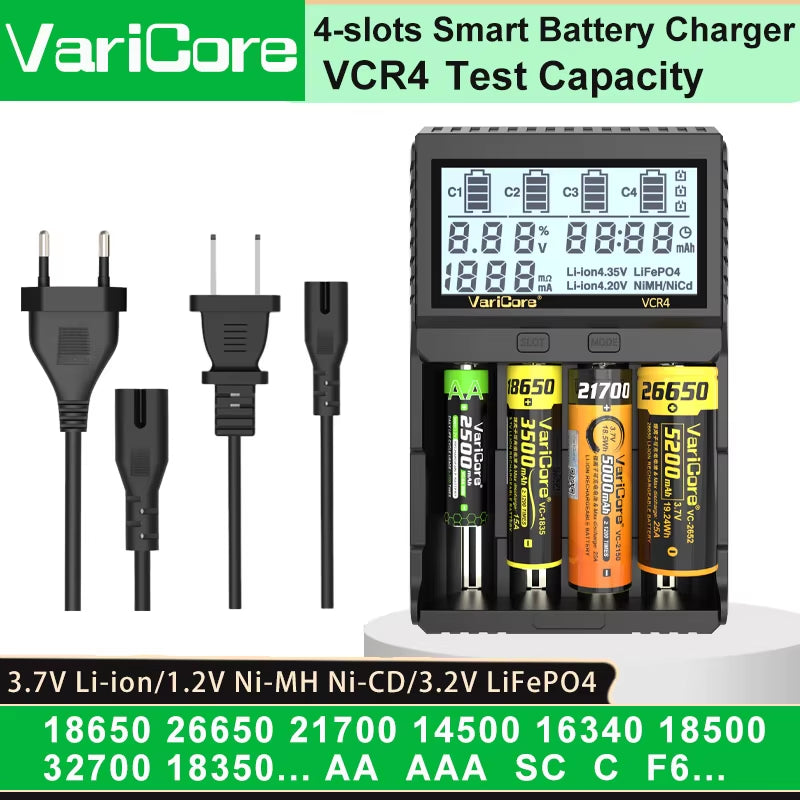 Intelligent Battery Charger Portable