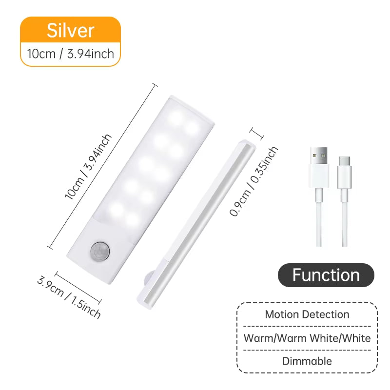 Motion Sensor Light Wireless LED 