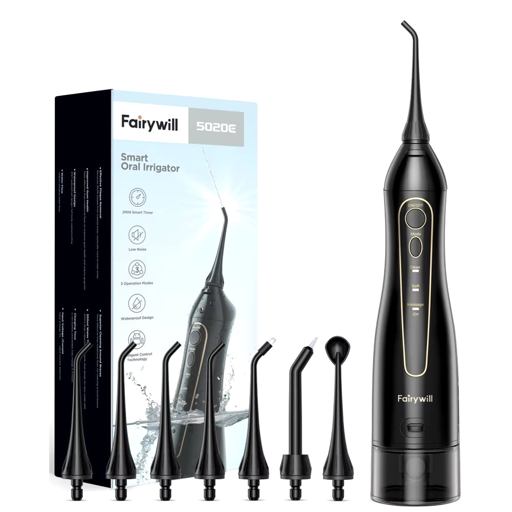 Water Flossers for Teeth 300ML Oral Irrigator Rechargeable 