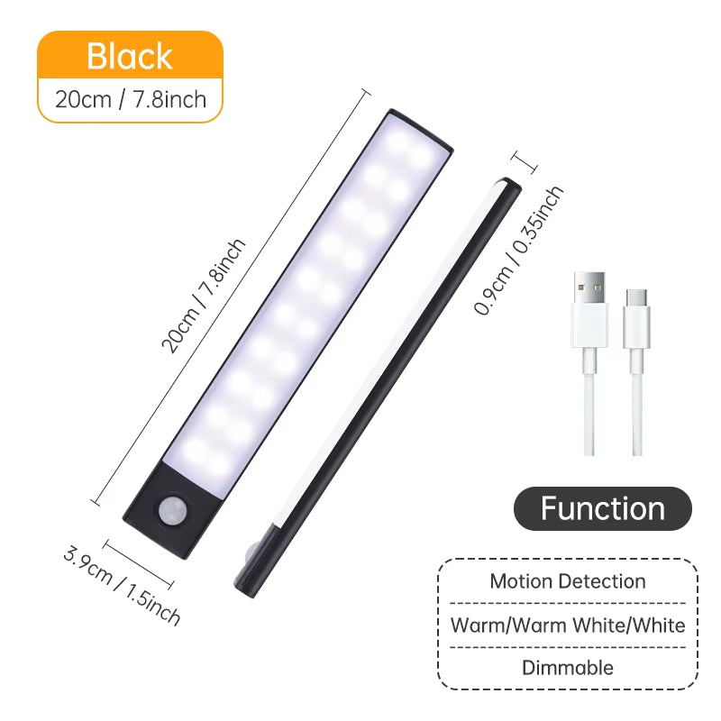 Motion Sensor Light Wireless LED 