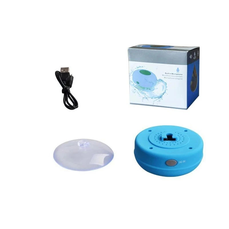 Mini Bluetooth Speaker Shower Subwoofer Waterproof 
