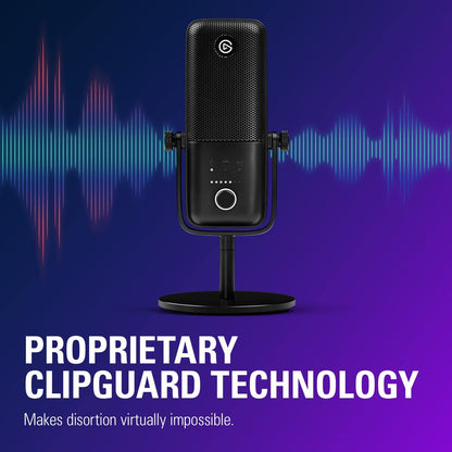 microphone Condenser Premium Studio Quality USB  for Streaming, Podcast, Gaming and Home Office, Free Mixer Software, Sound Effect Plugins, Anti-Distortion, Plug ’N Play, for Mac, PC