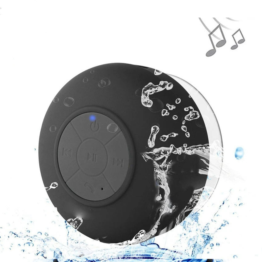Mini Bluetooth Speaker Shower Subwoofer Waterproof 